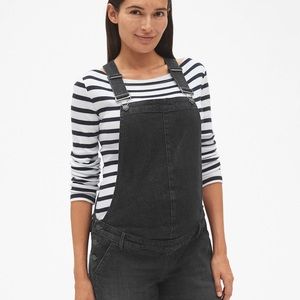 Gap Black Maternity Overalls